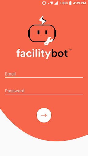 Android application FacilityBot screenshort