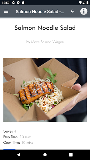Mowi Salmon Recipes Screen 3