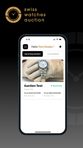 Android application Watch Dealer screenshort