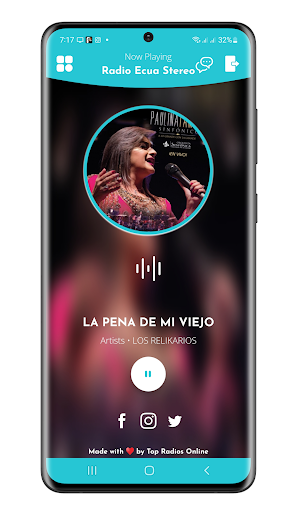 Radio Ecua Stereo Screen 2