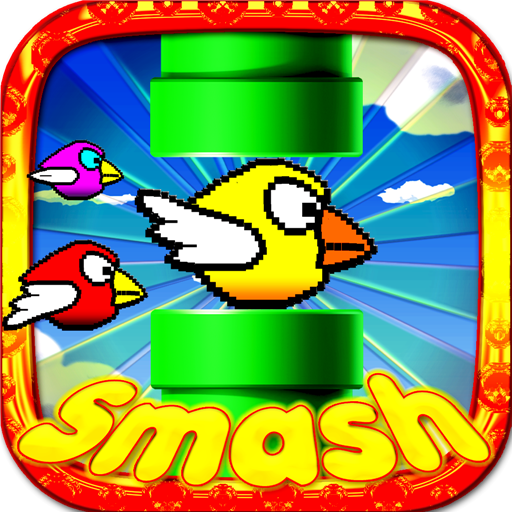 Fun Birds Game - Angry Smash logo