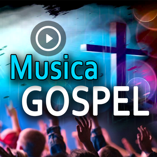 Music gospel song logo