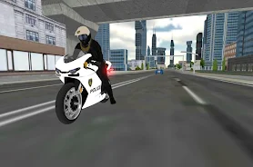 Police Moto Bike Simulator 3D