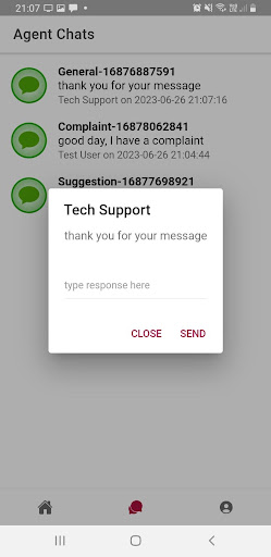 Taxi Chat Screen 2