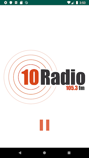 Android application 10Radio screenshort