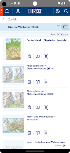 Diercke Atlas Screen 3