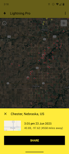 My Lightning Tracker & Alerts screenshot 1