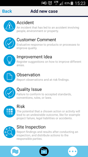 Android application Synergi Life screenshort