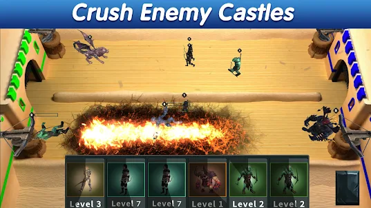 Castle defense: Tower clash