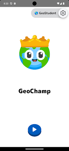 Android application GeoChamp screenshort