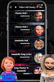 Chucky video Fake calling callのおすすめ画像2