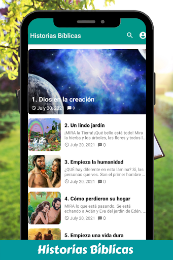 Historias Bíblicas App Screen 2