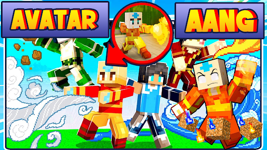 Avatar aang mod for mcpe