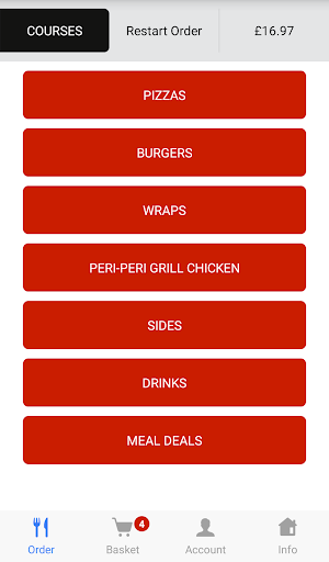 Food Hut Screen 3