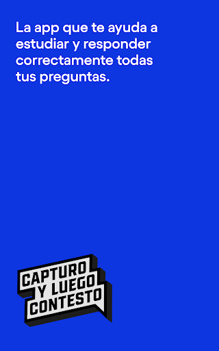 Capturo y luego contesto