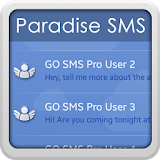GO SMS Paradise icon