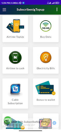 Subscribenig Topup Screen 3