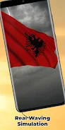 Albania Flag Live Wallpaper