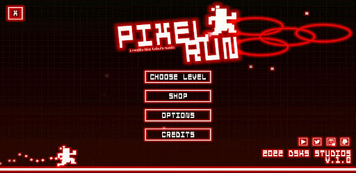 Android application Pixel Run screenshort