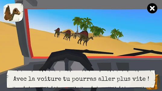 Dinosaure Jeu VR éducatif