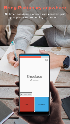 Android application Piction - Play Pictionary screenshort