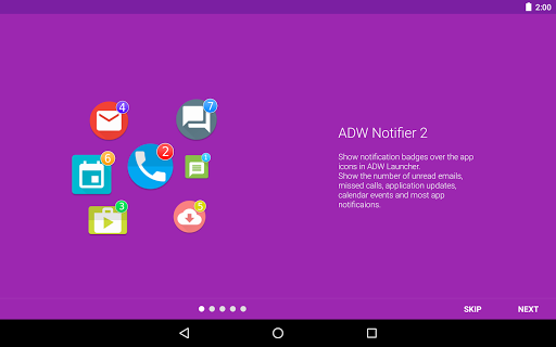 Screenshot of ADW Notifier 2