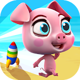 Mega Racing Pig: Super Run icon