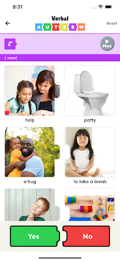 Verbal AUTISM Pro Screen 3