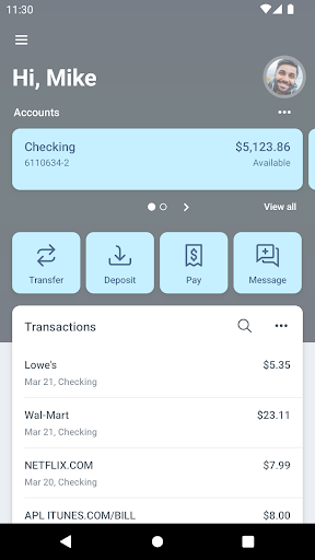 Taylor Bank Screen 2