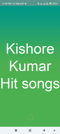 Android application Kishore Kumar Hit Songs screenshort