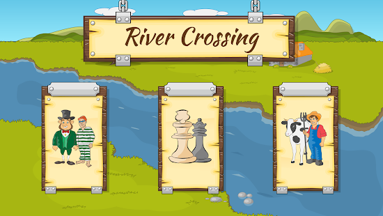 Flussüberquerungspuzzles & Gehirnjogging Screenshot