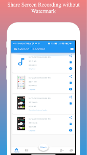 Screen Recorder,Internal Audio