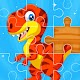 puzzle for kids with dinosaurs