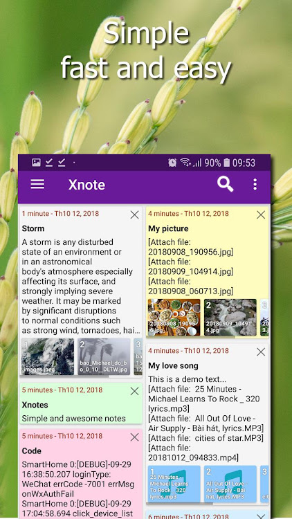 Notes - notepad, sticky notes - 2.4.1 - (Android)