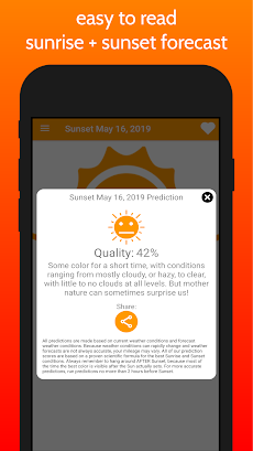 SkyCandy - Sunset Forecast Appのおすすめ画像1