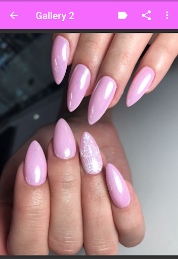 Screenshot of Pink Nail art