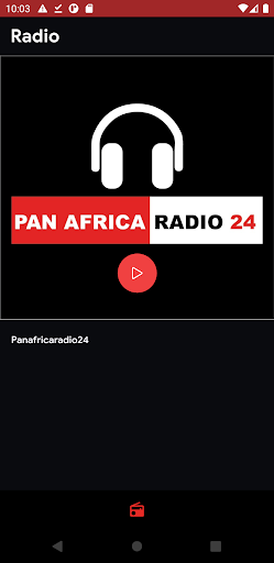 Pan Africa Radio 24 Screen 2