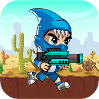 JetPack BoyShark Shoot and Run