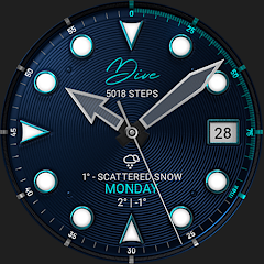 S4U Dive - Diver watch face