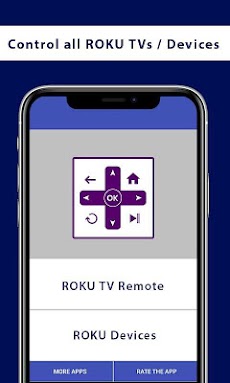 ROKUTVおよびデバイス用のリモートのおすすめ画像1