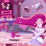 Cleaning House Princess Games icon