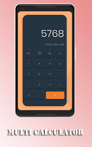 Android application Differnumbro Calcolatir screenshort