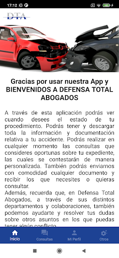 Android application Defensa Total screenshort