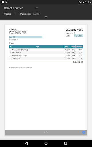 Salesman - Business Accounting
