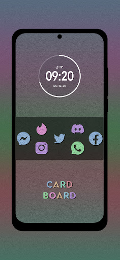 Screenshot of Cardboard Icon Pack