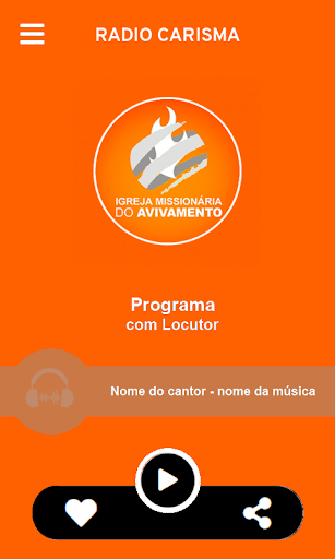 Rádio Carisma Screen 2