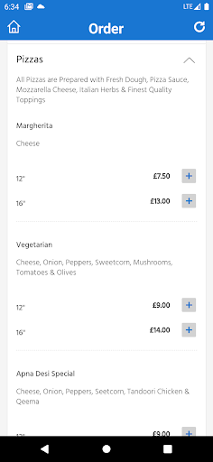 Peppers Fast Food Screen 2