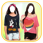 Cover Image of Download Women T Shirt Suit New  APK