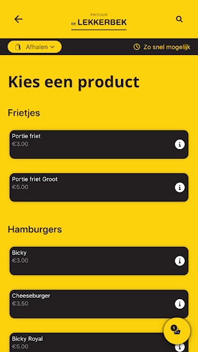 Frituur De Lekkerbek Screen 2