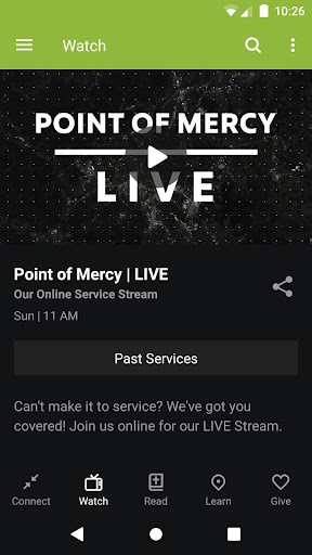 Point of Mercy Screen 2